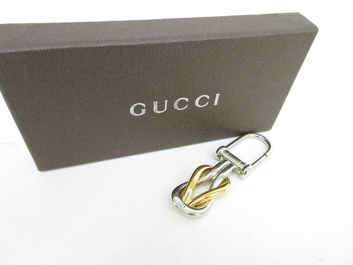 楽天市場】GUCCI(グッチ) インフィニティ キーリング キーホルダー  