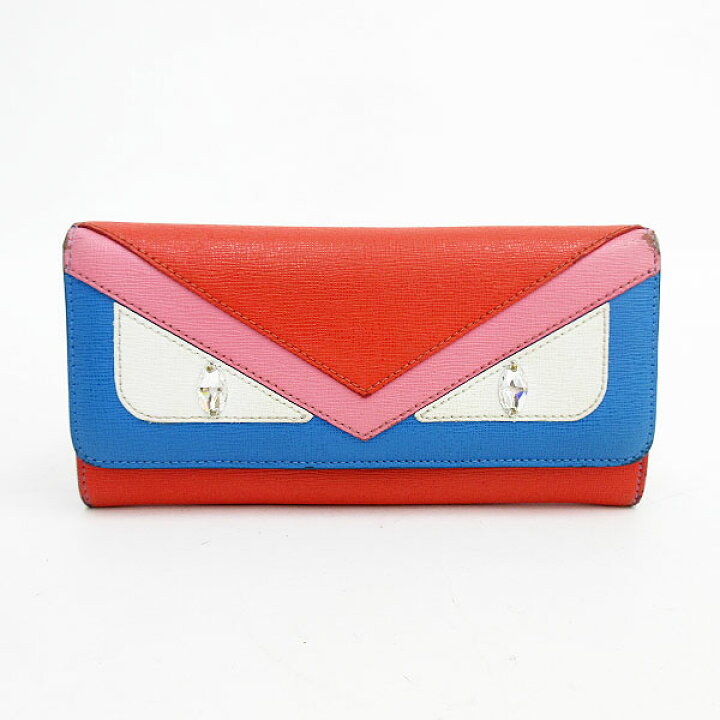 楽天市場】FENDI(フェンディ) モンスター ビジュー 長財布 マルチ  