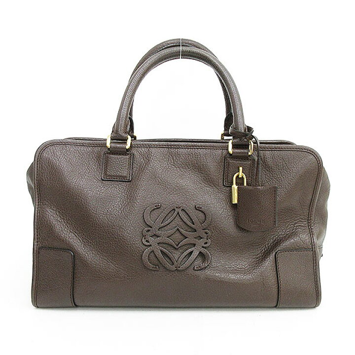 楽天市場】LOEWE(ロエベ) アマソナ36 ハンド バッグ こげ茶 ダーク 