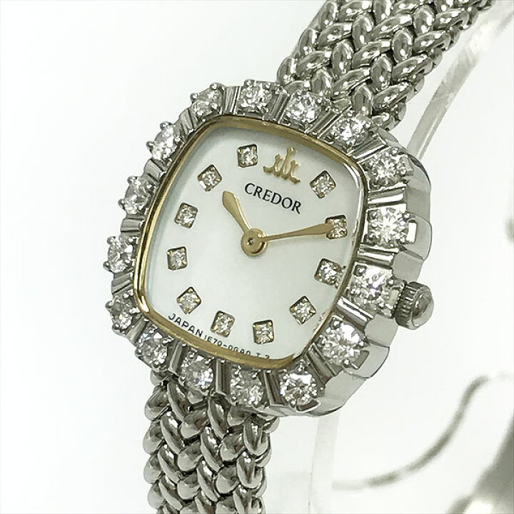 楽天市場】SEIKO(セイコー) クレドール ダイヤベゼル 11Pダイヤ 1E70 