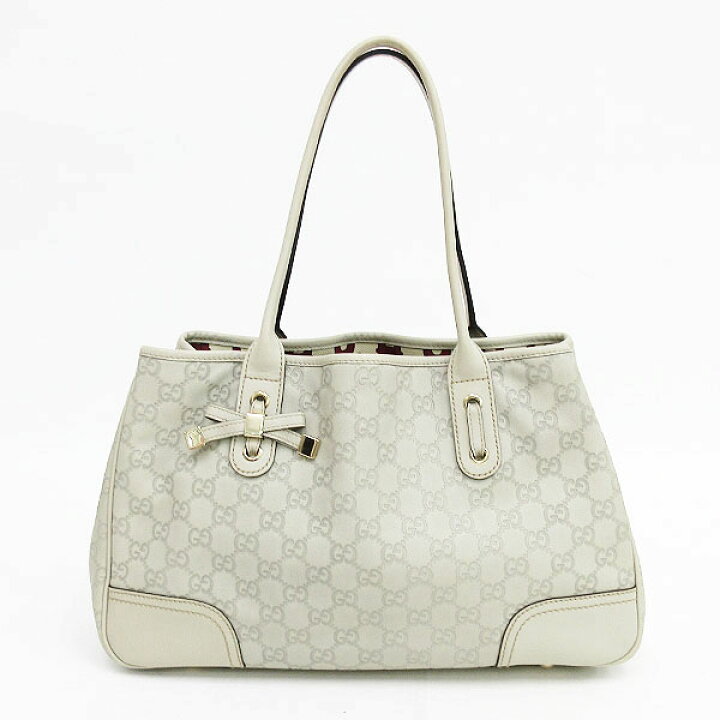 楽天市場】GUCCI(グッチ) シマ プリンシー トートバッグ 163805 グレー 