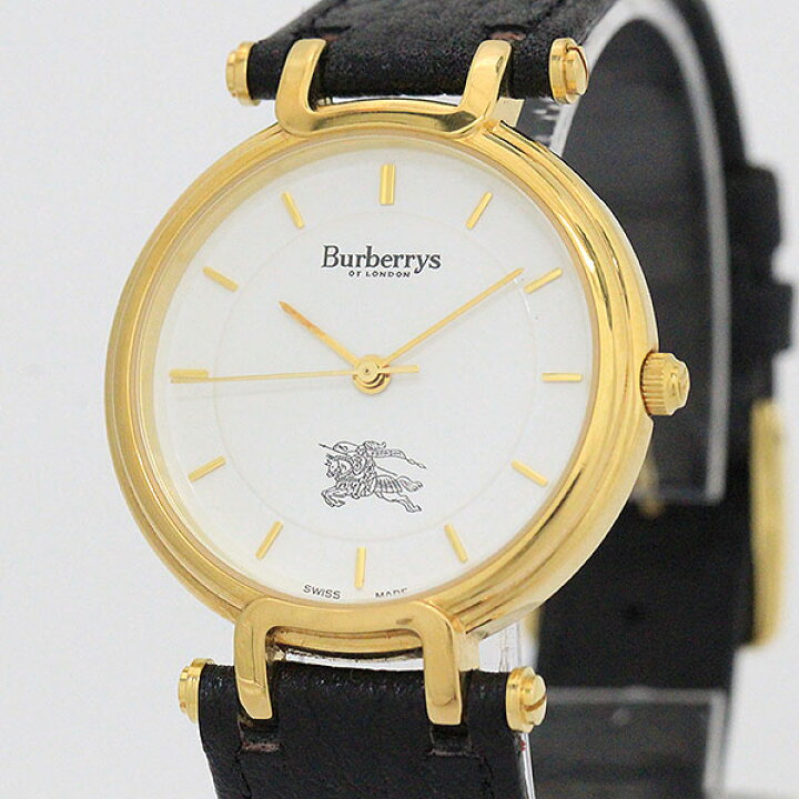 楽天市場】BURBERRY(バーバリー) 3200 白文字盤 SS レザー クォーツ 