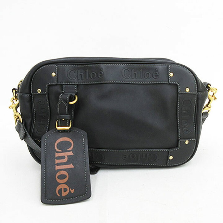 楽天市場】chloe(クロエ) エデン ロングショルダーバッグ 斜めがけ 黒 