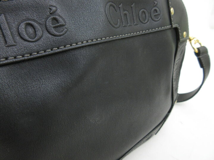 楽天市場】chloe(クロエ) エデン ロングショルダーバッグ 斜めがけ 黒 