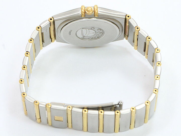 楽天市場】OMEGA(オメガ) コンステレーション コンビ K18×SS クォーツ  