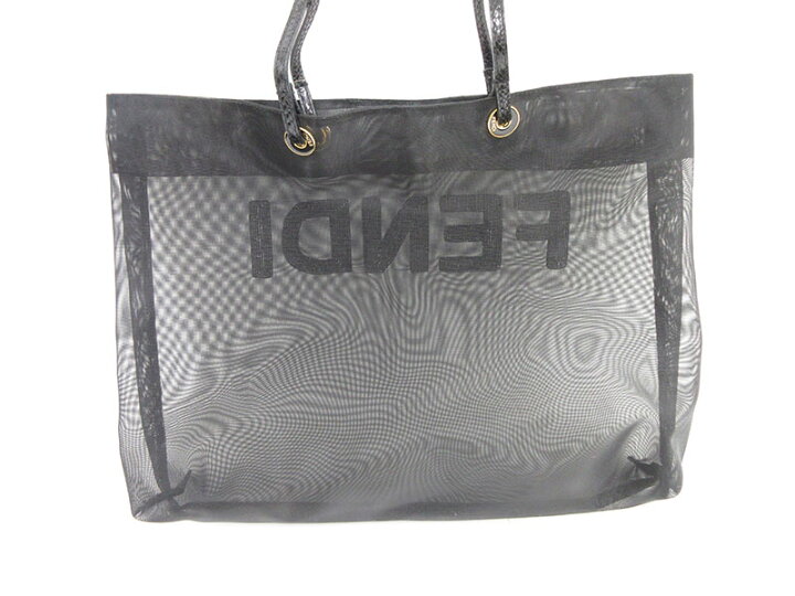 楽天市場】FENDI(フェンディ) ビーズロゴ トートバッグ/ハンドバッグ 