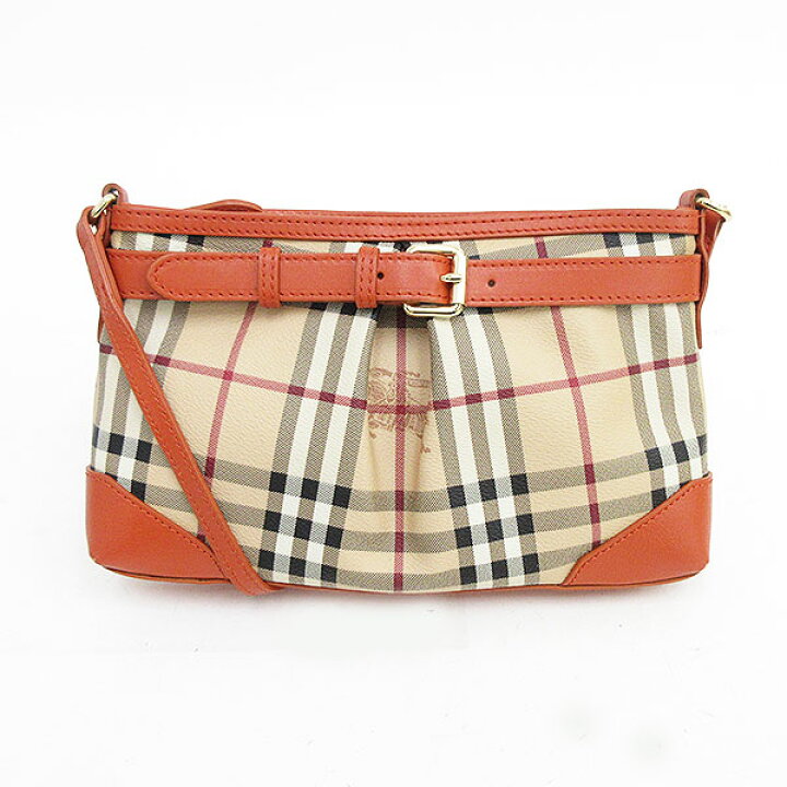 楽天市場】BURBERRY(バーバリー) チェック ロングショルダーバッグ 
