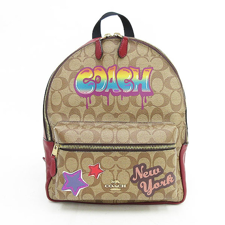楽天市場】COACH(コーチ) シグネチャー リュック F31499 茶 ブラウン 