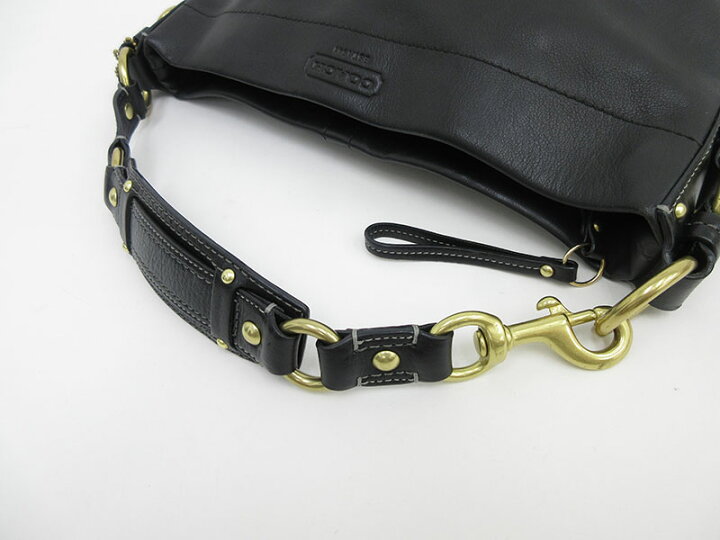 楽天市場】COACH(コーチ) ワンショルダーバッグ 10615 黒 ブラック 