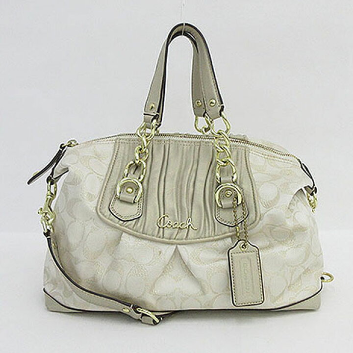 楽天市場】COACH(コーチ) シグネチャー 2WAYバッグ ハンド ワン 