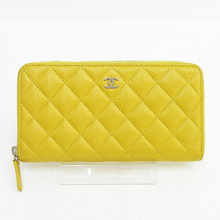 楽天市場】CHANEL(シャネル) マトラッセ 長財布 黄色 イエロー  