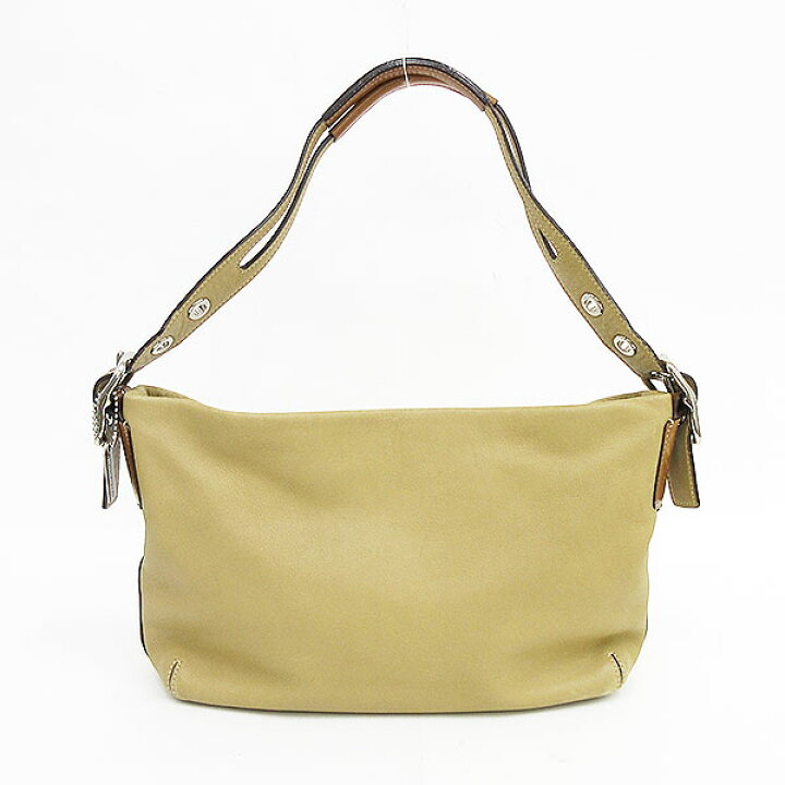 楽天市場】COACH(コーチ) ワンショルダーバッグ 1417 ベージュ レザー  