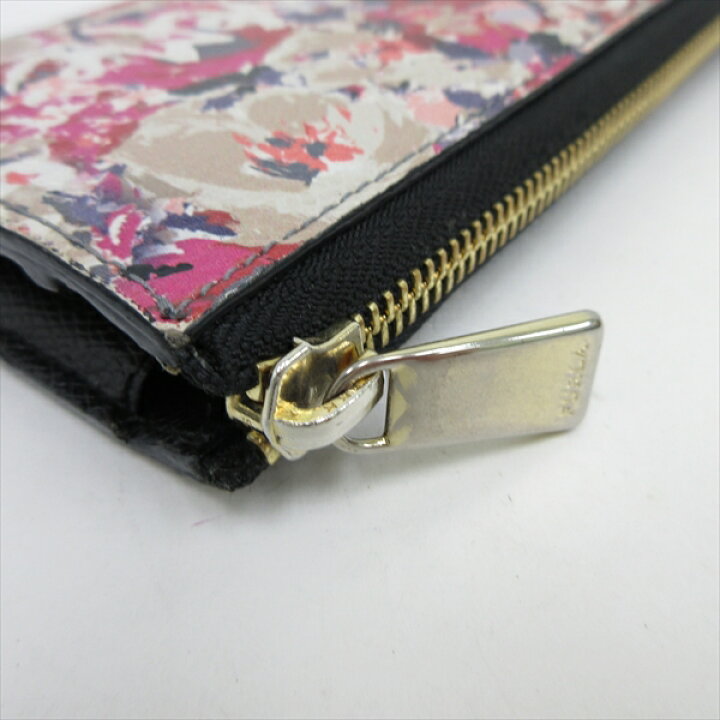 楽天市場】FURLA(フルラ) ハート L字ファスナー長財布 マルチカラー 