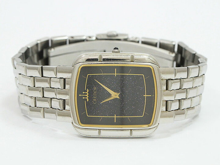 楽天市場】SEIKO(セイコー) クレドール 5A74-5180 黒 ブラック文字盤  