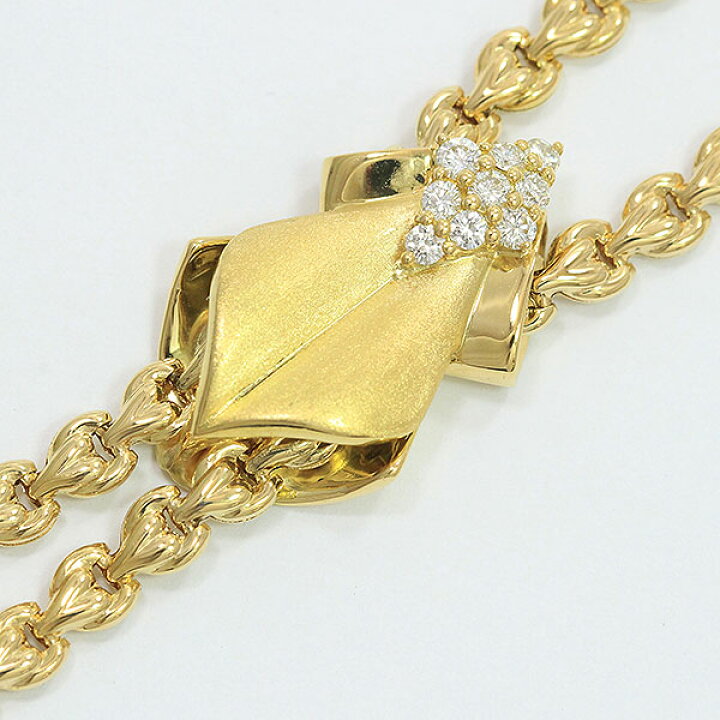 楽天市場】jeunet(ジュネ) ネックレス ダイヤモンド 計0.37ct 18金 