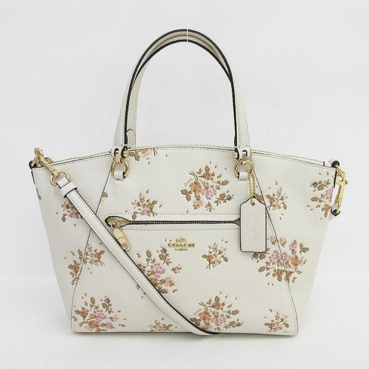 楽天市場】COACH(コーチ) 花柄 2WAY ショルダー ハンド バッグ 91603  