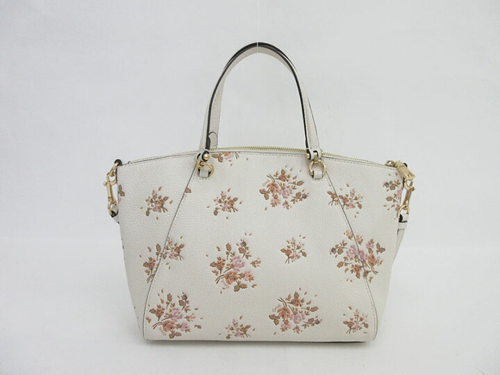 楽天市場】COACH(コーチ) 花柄 2WAY ショルダー ハンド バッグ 91603 