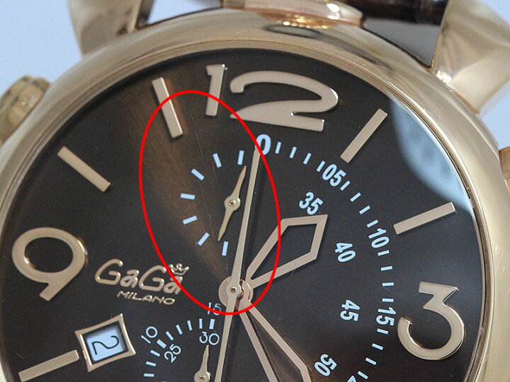 楽天市場】GaGa MILANO(ガガミラノ) マヌアーレ シンクロノ46mm 5098  