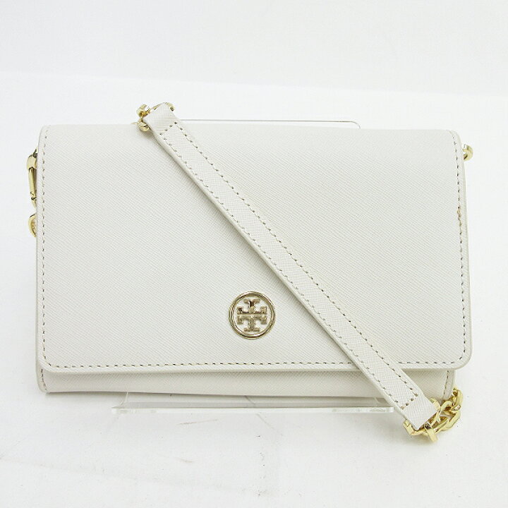 楽天市場】TORY BURCH(トリーバーチ) ロビンソン チェーンバッグ 白 