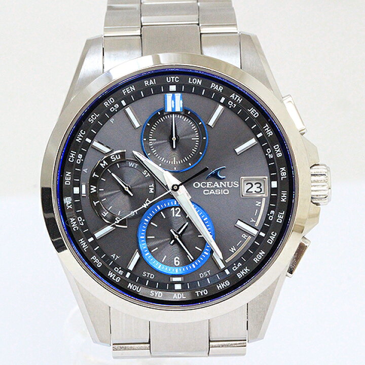 楽天市場】CASIO(カシオ) オシアナス 5347 OCW-T2600 ブラック 