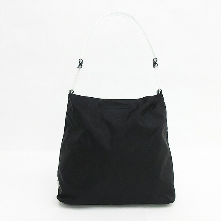 PRADA - PRADA プラダ n ナイロン トートバッグ 三角ロゴ プラスチック 