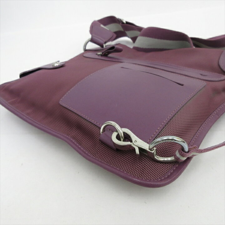 楽天市場】BALLY（バリー） ロングショルダーバッグ 斜めがけ 紫 