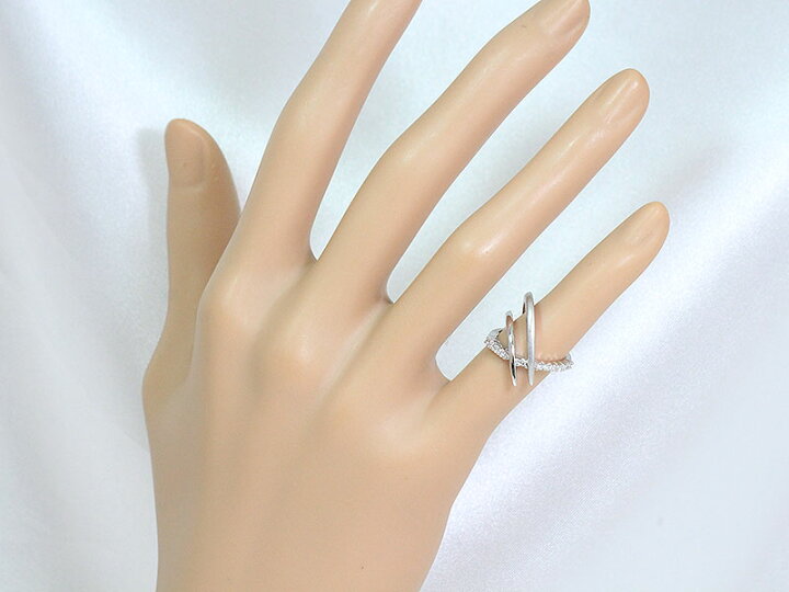 楽天市場】KARATI(カラッチ) ピンキーリング ダイヤモンド 計0.17ct 3 