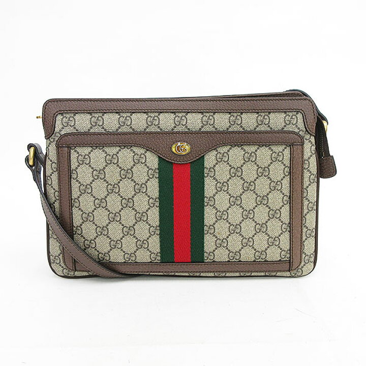 楽天市場】GUCCI(グッチ) GG柄 ロングショルダーバッグ 斜めがけ 
