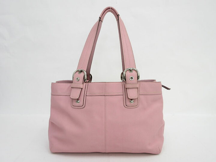 楽天市場】COACH(コーチ) トート ショルダー バッグ F13733 ピンク 