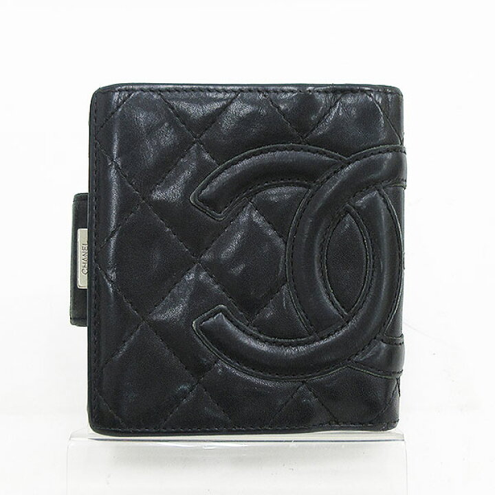 楽天市場】CHANEL(シャネル) カンボンライン がま口 コンパクト 財布 