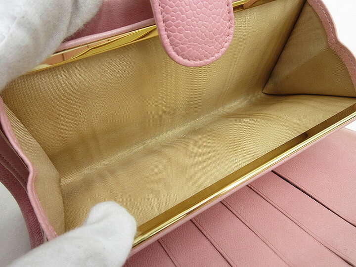 楽天市場】CHANEL(シャネル) ココマーク がま口長財布 ピンク キャビア 