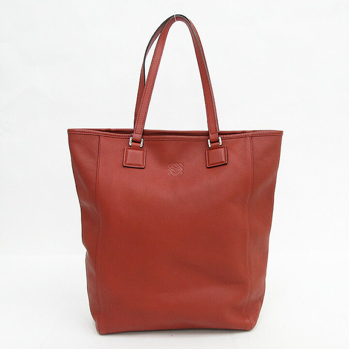 楽天市場】LOEWE(ロエベ) トート バッグ 赤 レッド レザー【ブランド  
