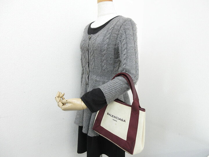 楽天市場】BALENCIAGA（バレンシアガ) カバスXS ハンド トート バッグ 
