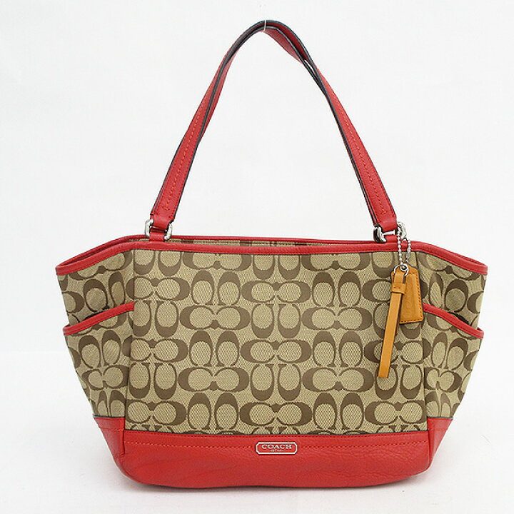 楽天市場】COACH(コーチ) シグネチャー トートバッグ/ハンドバッグ 