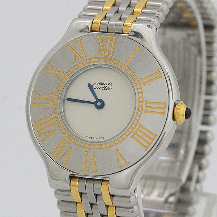 楽天市場】Cartier(カルティエ) マスト21 ヴァンティアン コンビ  