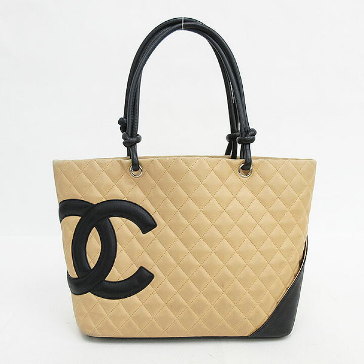 楽天市場】CHANEL(シャネル) カンボンライン ラージトートバッグ 