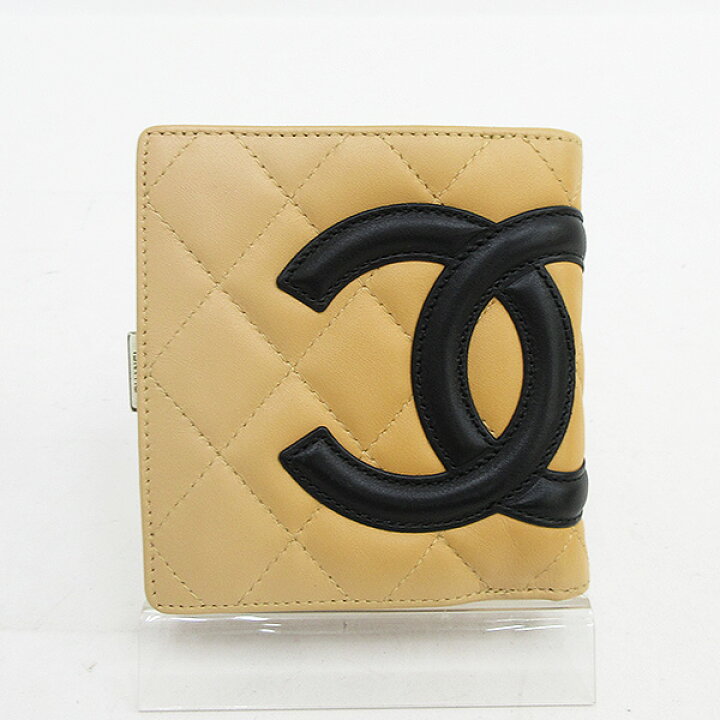 楽天市場】CHANEL(シャネル) カンボンライン がま口 コンパクト 財布 