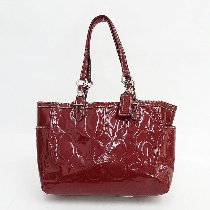楽天市場】COACH(コーチ) シグネチャー トートバッグ F15246 赤 レッド 
