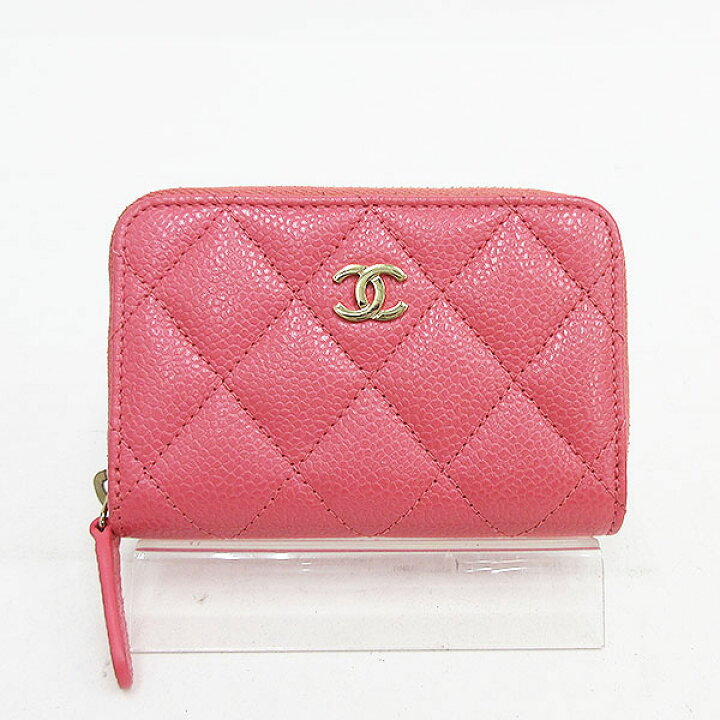 楽天市場】CHANEL(シャネル) マトラッセ コインケース ピンク キャビア 