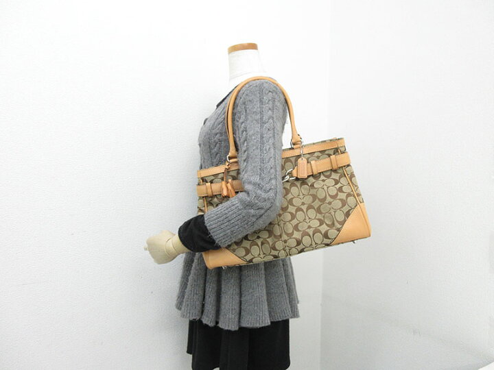 楽天市場】COACH(コーチ) シグネチャー トートバッグ/ハンドバッグ