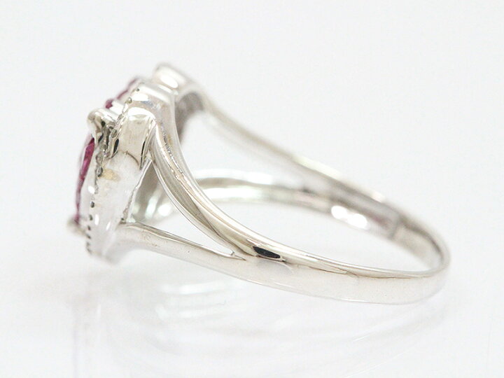 楽天市場】ミステリーセッティング ハート ルビー 計1.00ct 