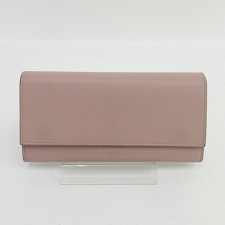 楽天市場】CELINE(セリーヌ) 長財布 ピンク レザー 【ブランド財布 