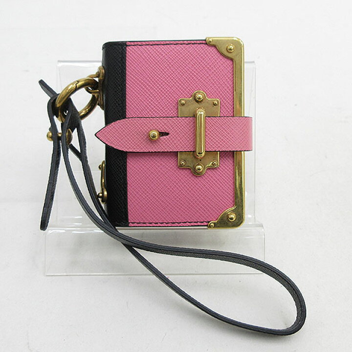 楽天市場】PRADA(プラダ) トリックノート バッグ型チャーム ピンク 