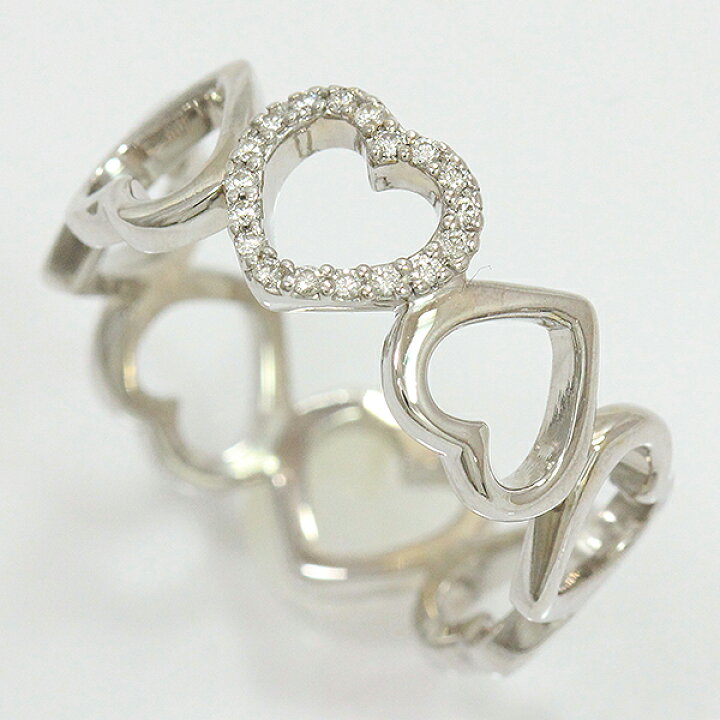 楽天市場】Tiffany&Co.(ティファニー) メトロハート リング 