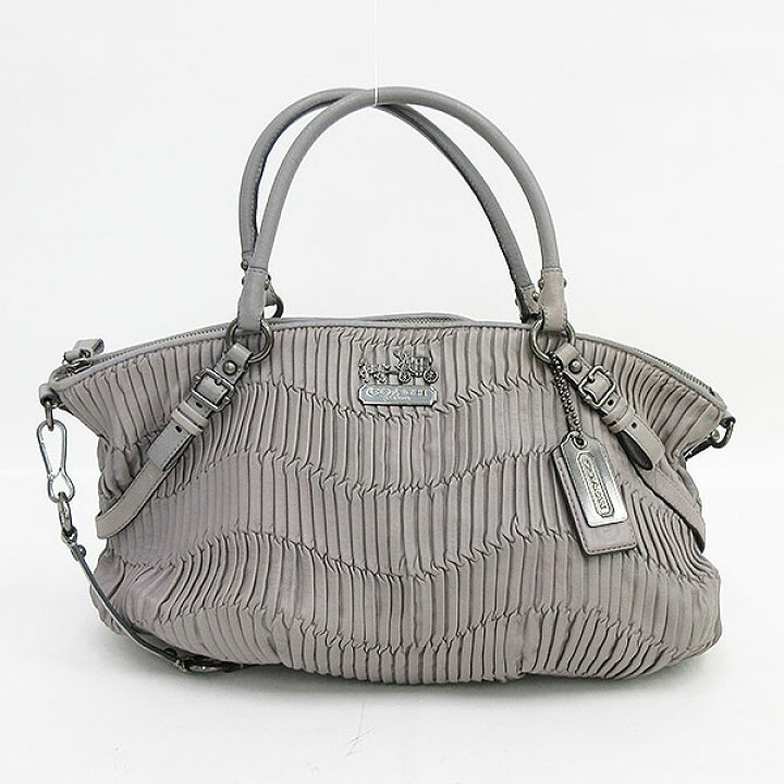 楽天市場】COACH(コーチ) マディソン ギャザー 2WAY ショルダー バッグ 