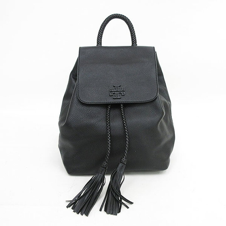 楽天市場】TORY BURCH(トリーバーチ) リュック 黒 ブラック レザー  