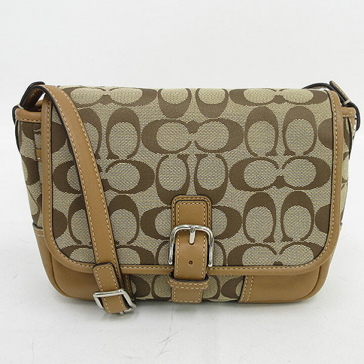 楽天市場】COACH(コーチ) シグネチャー ロングショルダーバッグ 斜 