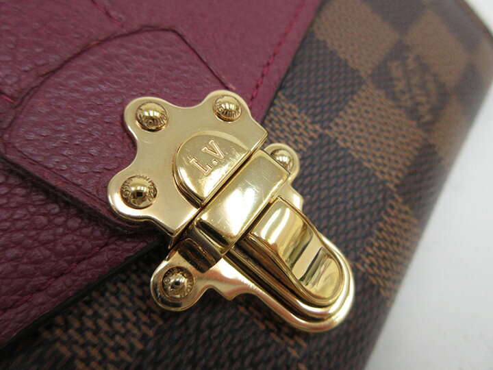 楽天市場】LOUIS VUITTON(ルイヴィトン) ダミエ ポルトフォイユ  