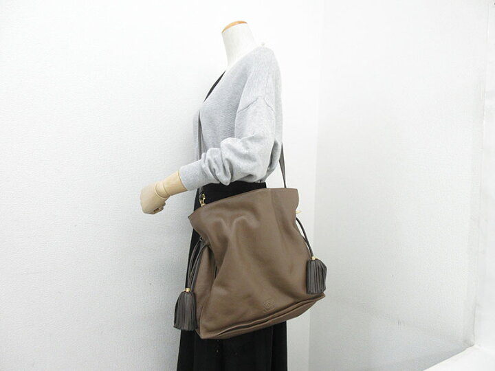 楽天市場】LOEWE(ロエベ) フラメンコ36 ショルダーバッグ エトゥープ系 
