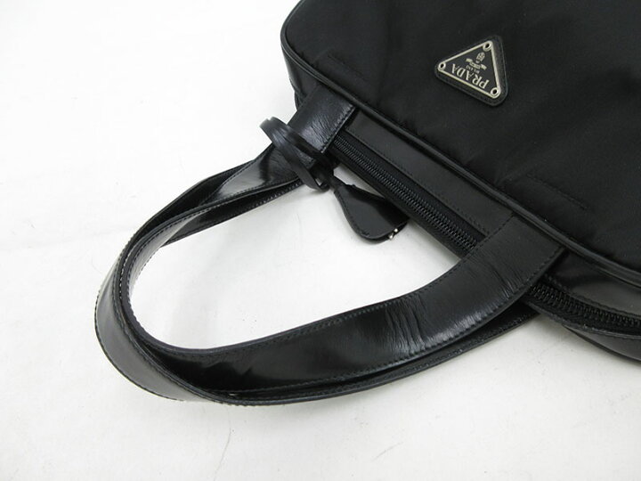 楽天市場】PRADA(プラダ) ハンド バッグ B8378 黒 ブラック ナイロン 